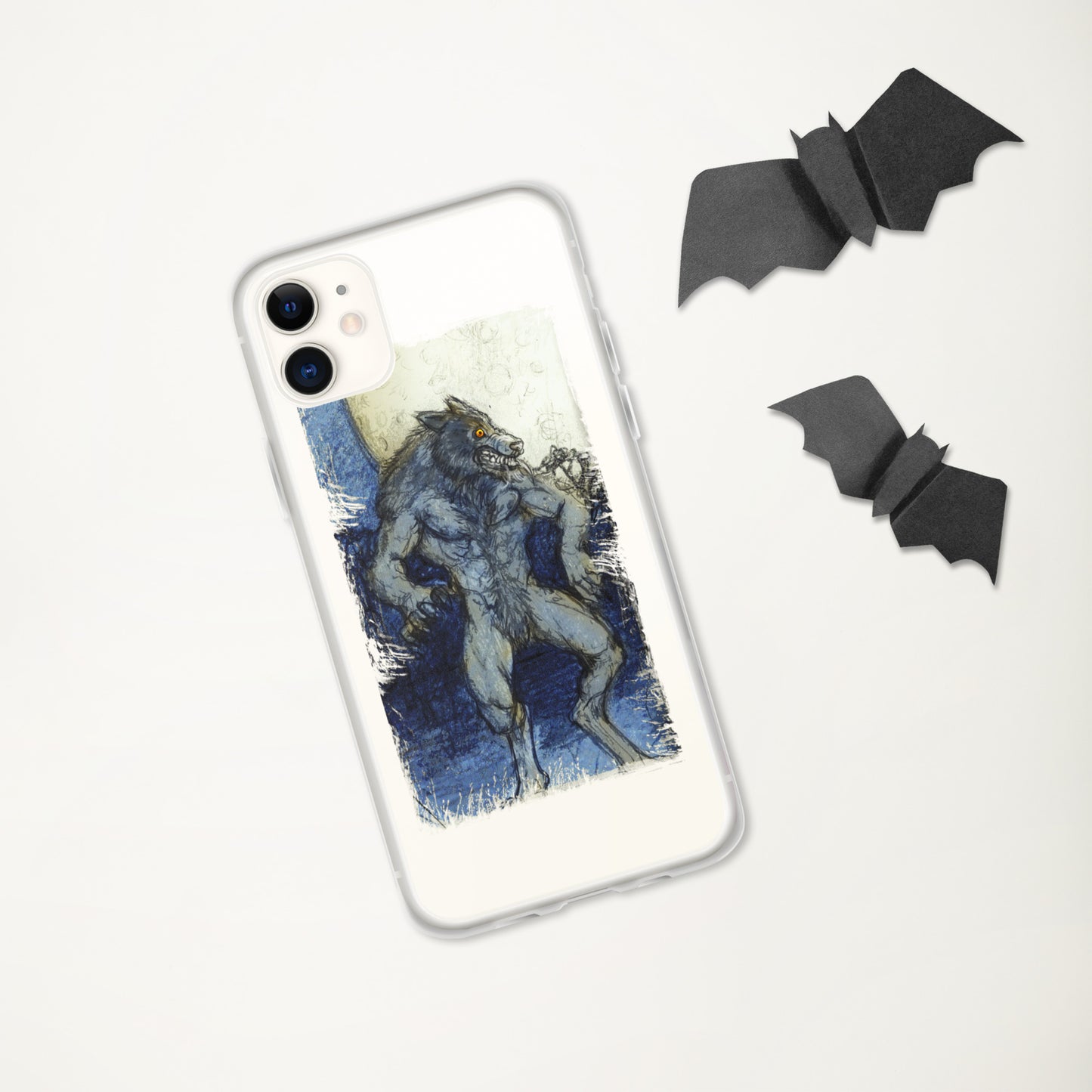 Blue Moon Werewolf Clear Case for iPhone®