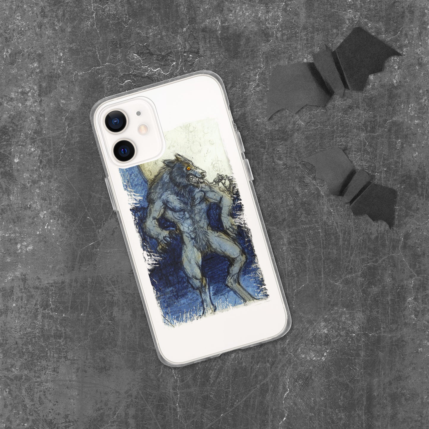 Blue Moon Werewolf Clear Case for iPhone®