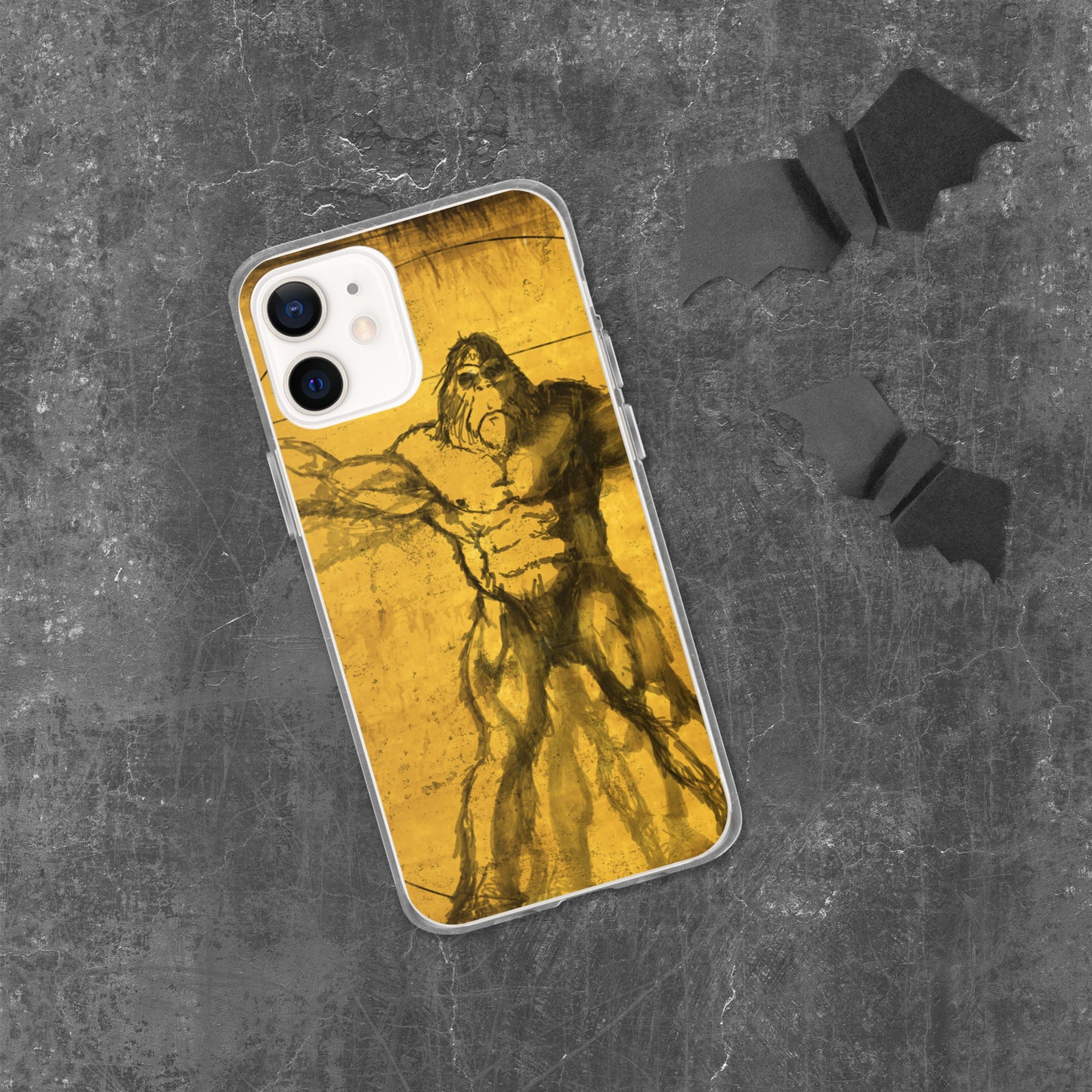 Vitruvian Bigfoot Clear Case for iPhone®