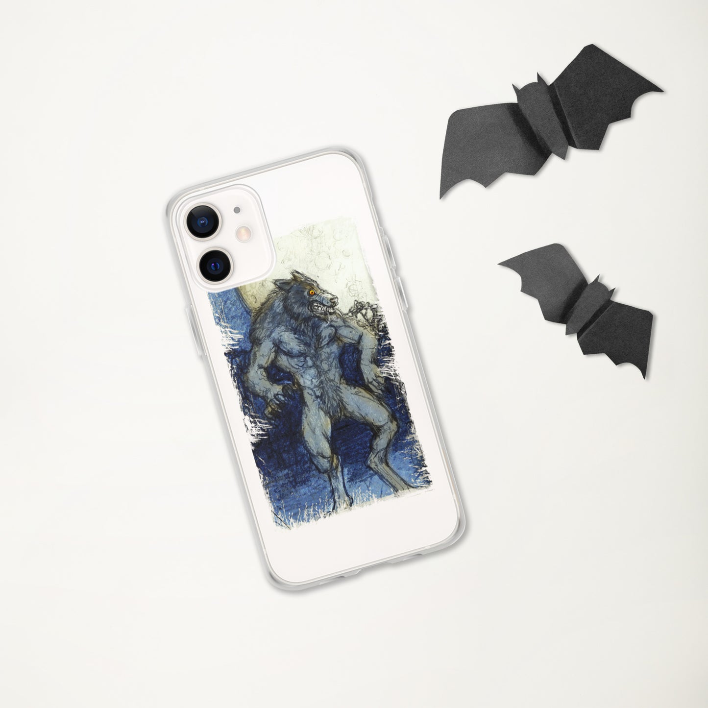 Blue Moon Werewolf Clear Case for iPhone®