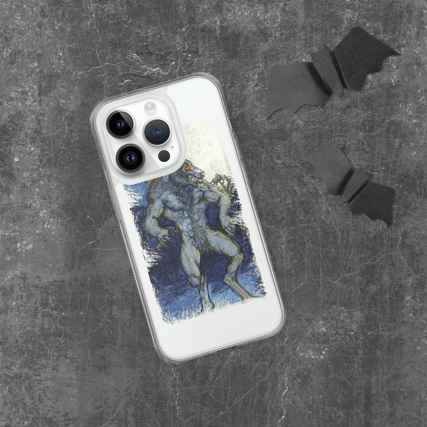 Blue Moon Werewolf Clear Case for iPhone®
