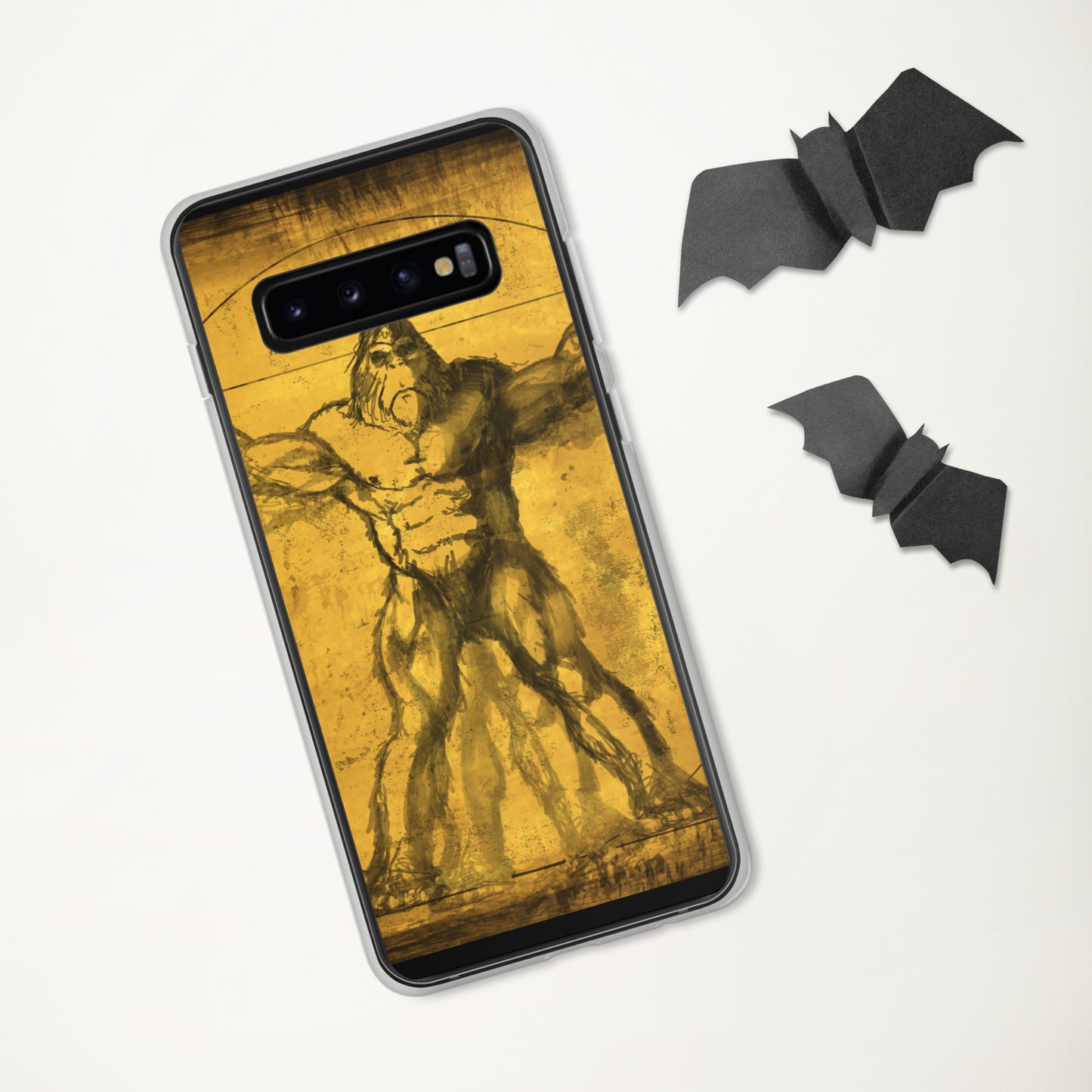 Vitruvian Bigfoot Clear Case for Samsung®