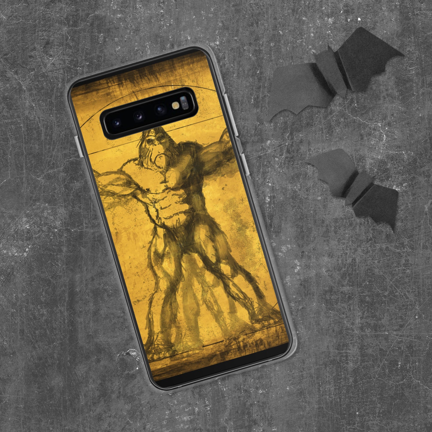 Vitruvian Bigfoot Clear Case for Samsung®