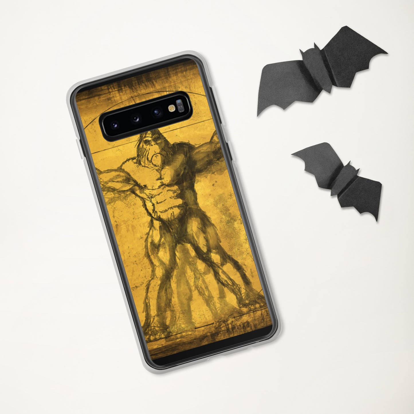 Vitruvian Bigfoot Clear Case for Samsung®
