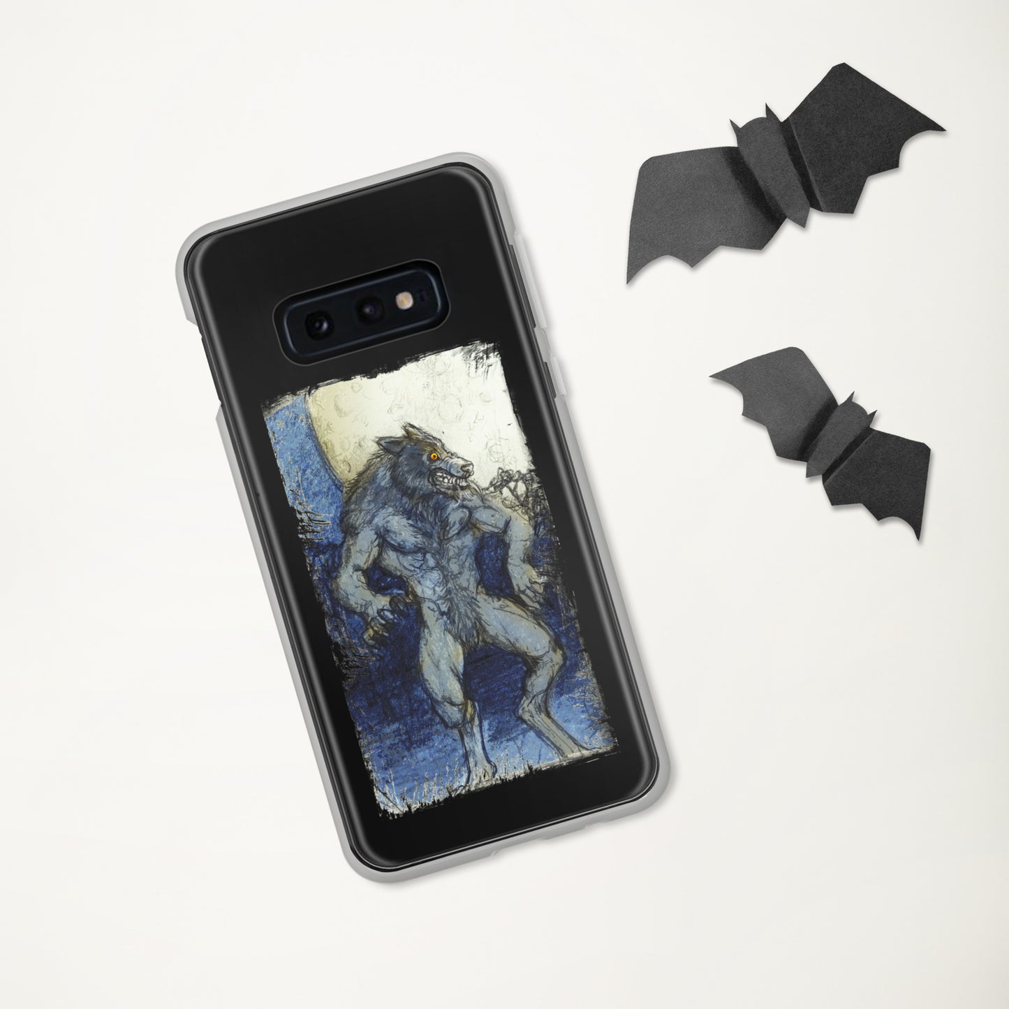 Blue Moon Werewolf Clear Case for Samsung®