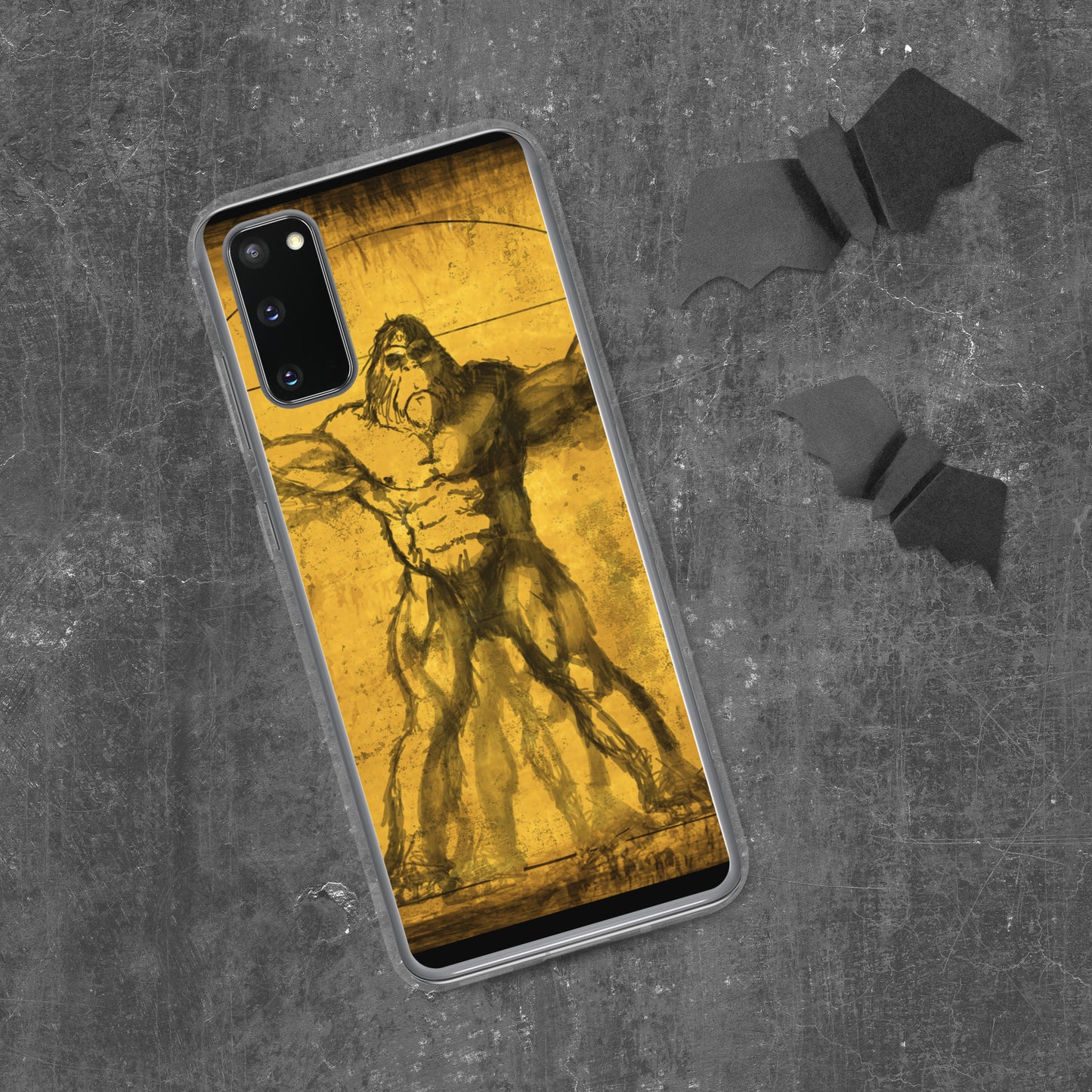 Vitruvian Bigfoot Clear Case for Samsung®