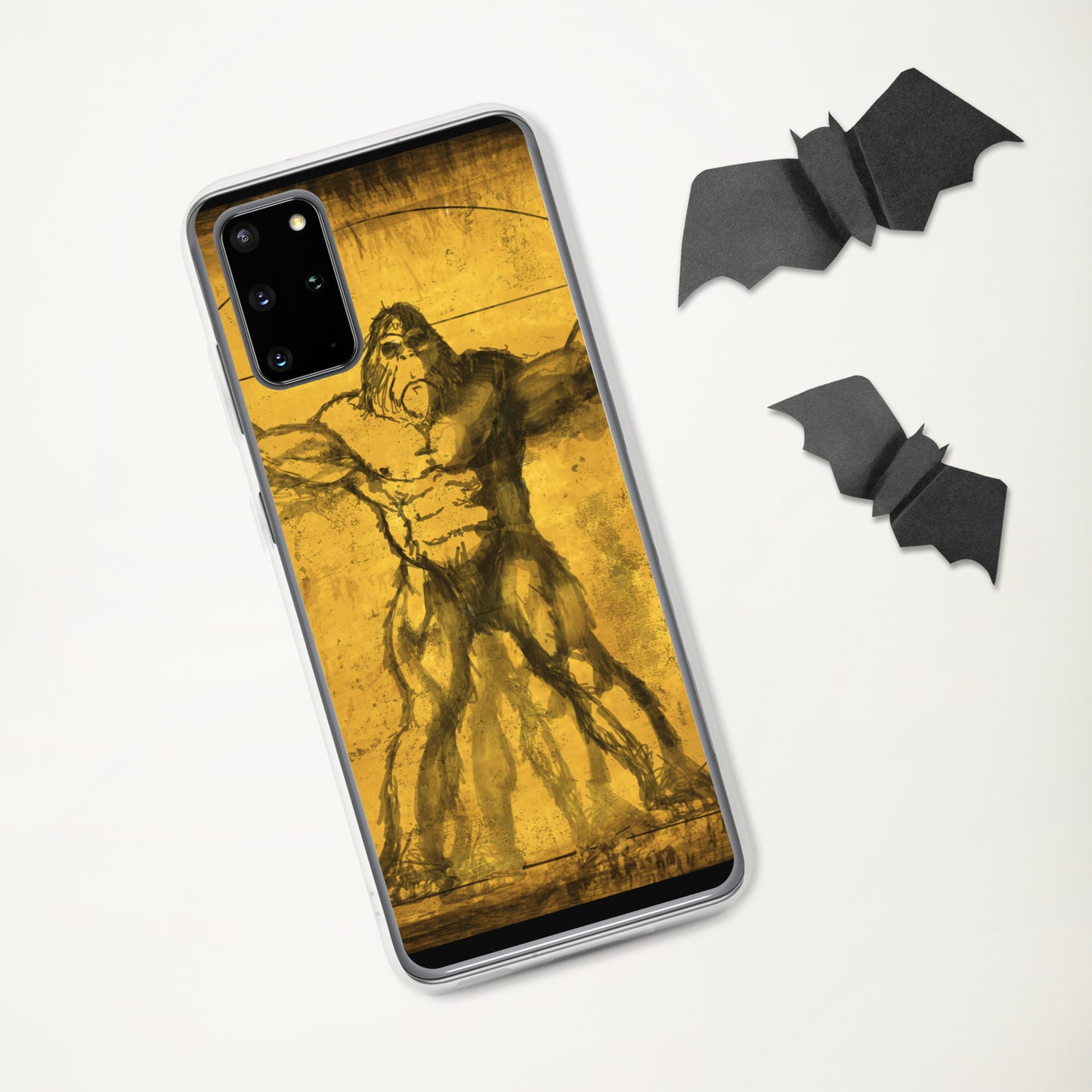 Vitruvian Bigfoot Clear Case for Samsung®