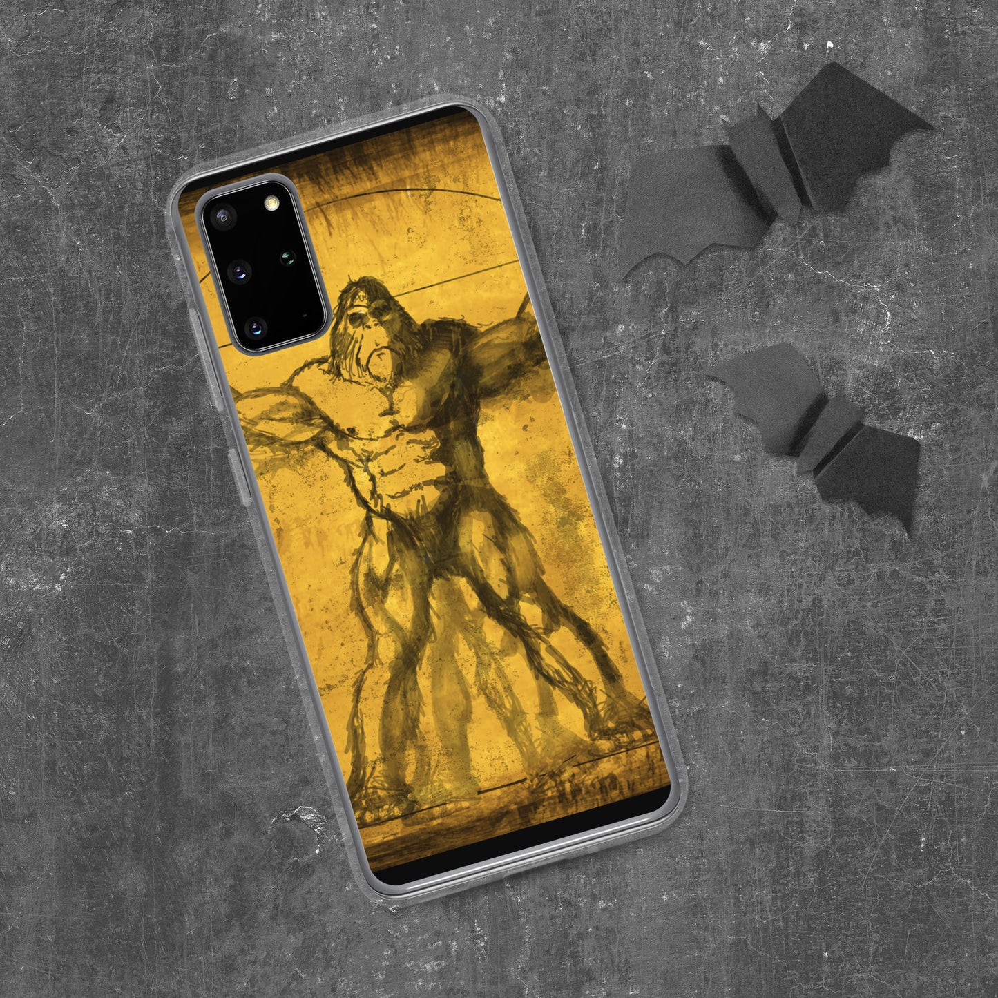 Vitruvian Bigfoot Clear Case for Samsung®
