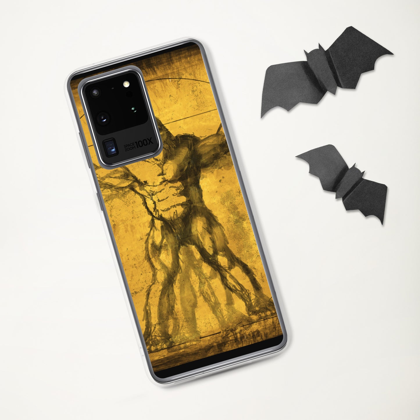 Vitruvian Bigfoot Clear Case for Samsung®