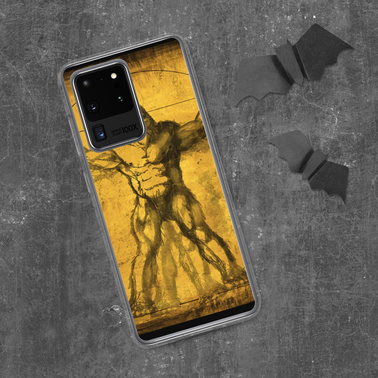 Vitruvian Bigfoot Clear Case for Samsung®