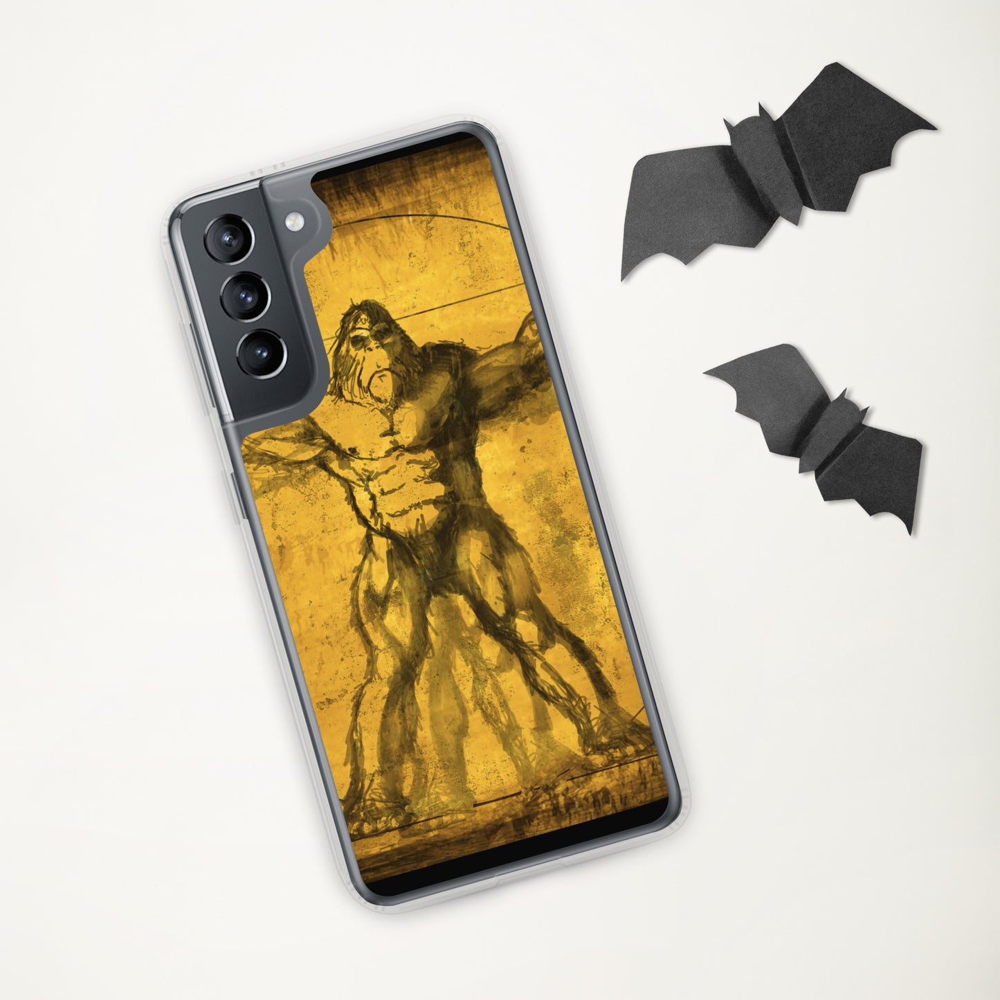 Vitruvian Bigfoot Clear Case for Samsung®