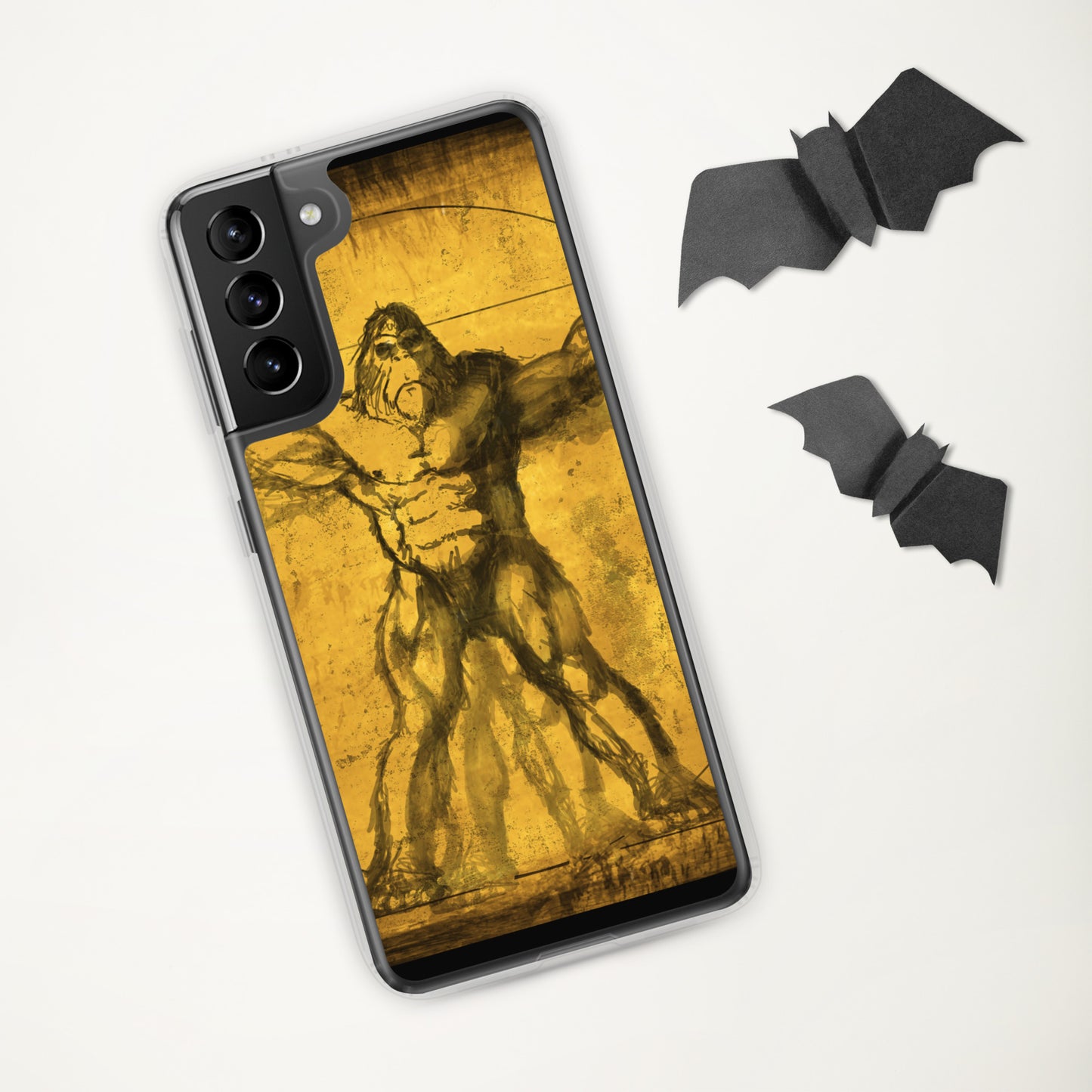 Vitruvian Bigfoot Clear Case for Samsung®