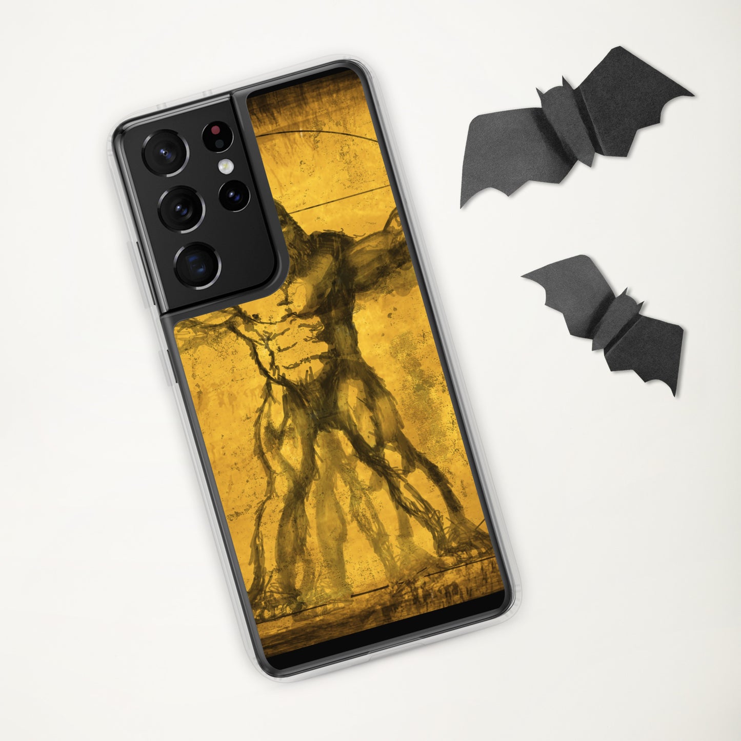 Vitruvian Bigfoot Clear Case for Samsung®
