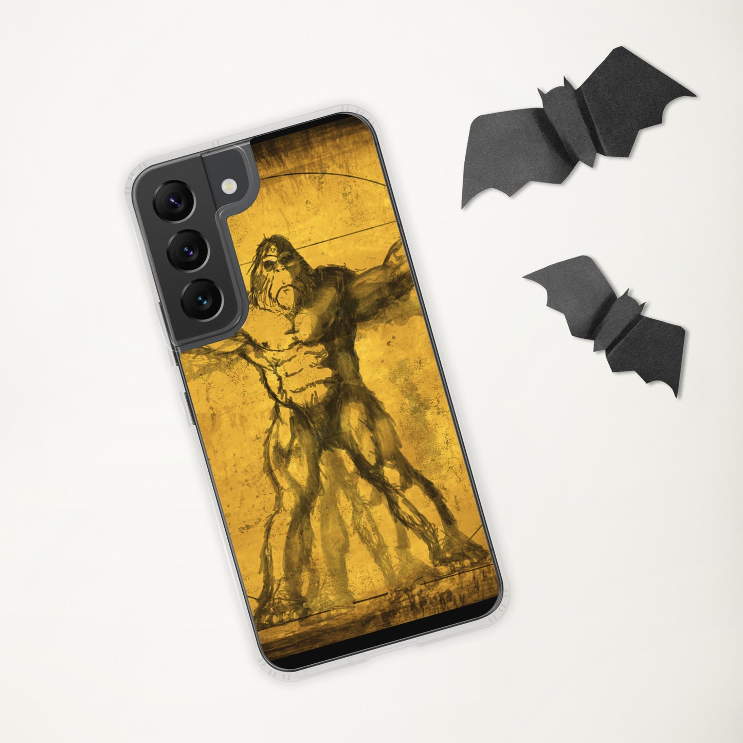 Vitruvian Bigfoot Clear Case for Samsung®
