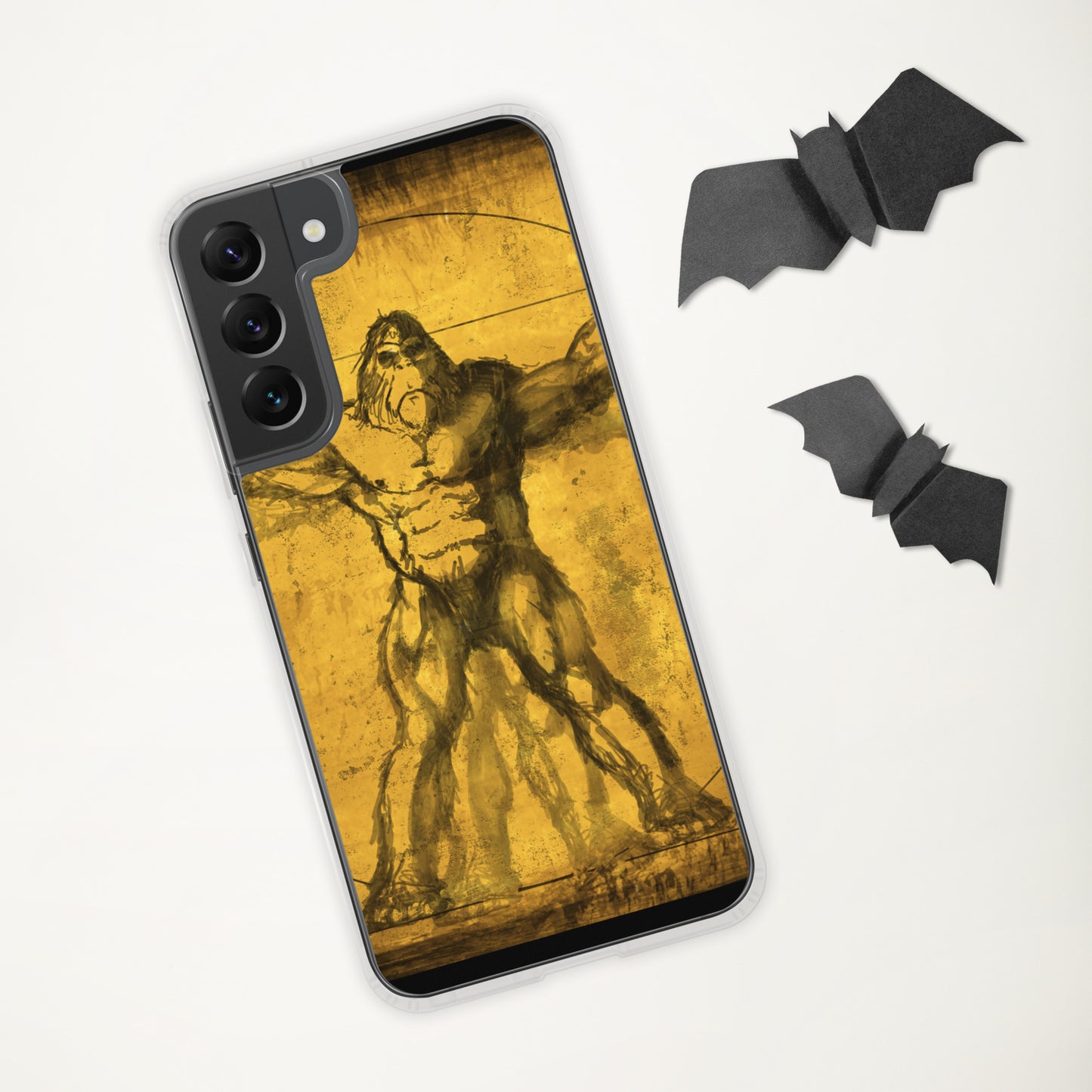 Vitruvian Bigfoot Clear Case for Samsung®