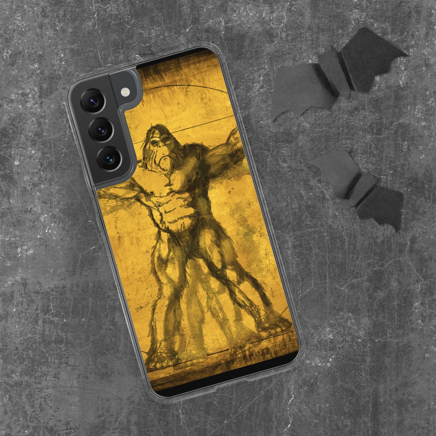 Vitruvian Bigfoot Clear Case for Samsung®