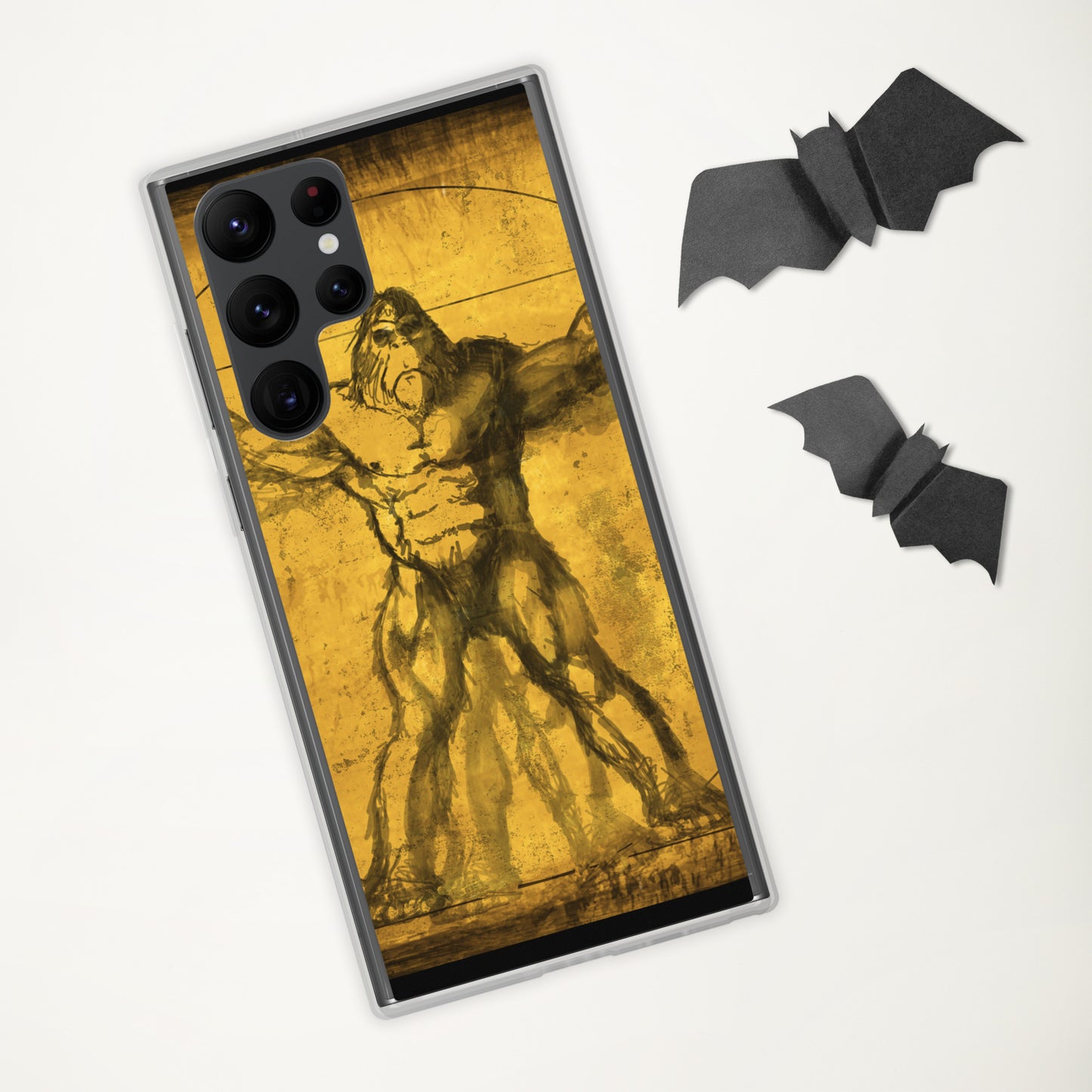 Vitruvian Bigfoot Clear Case for Samsung®
