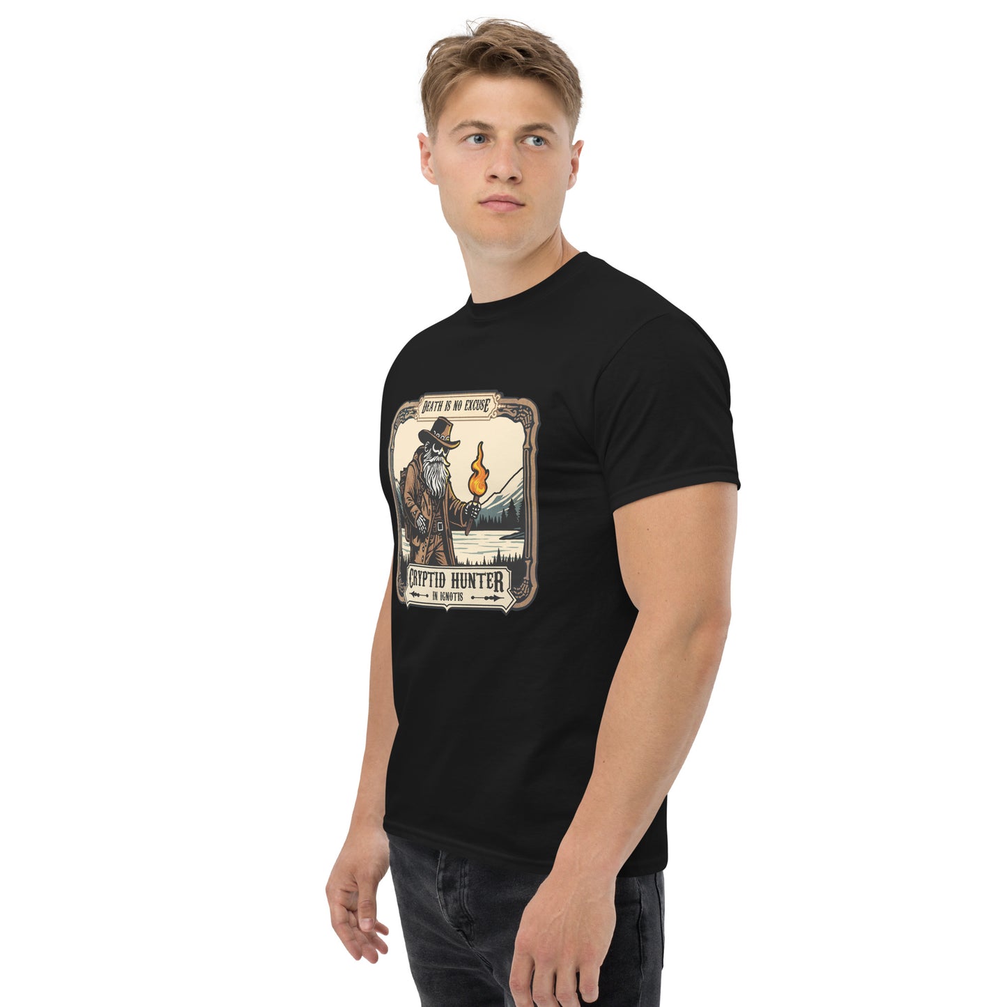 Undead Cryptid Hunter Men's classic tee