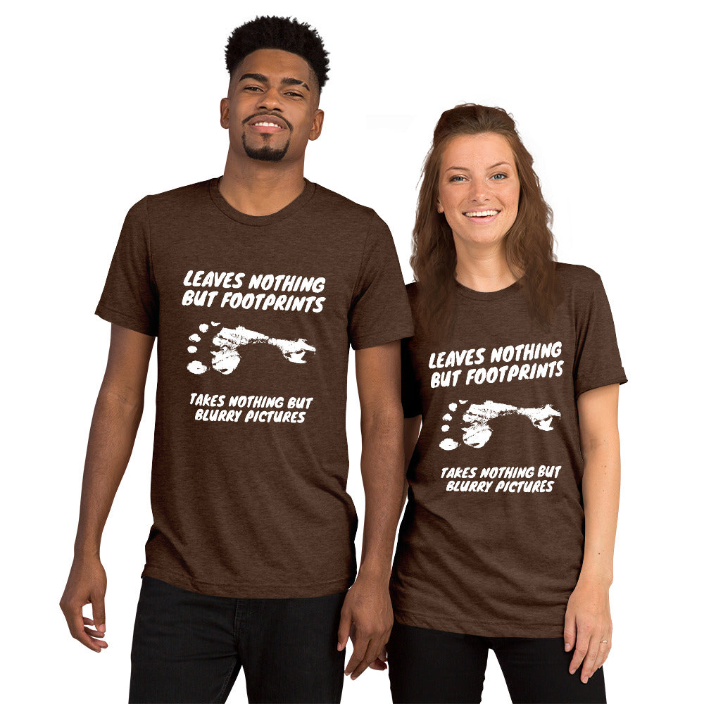 Leaves Nothing but Footprints Short sleeve t-shirt