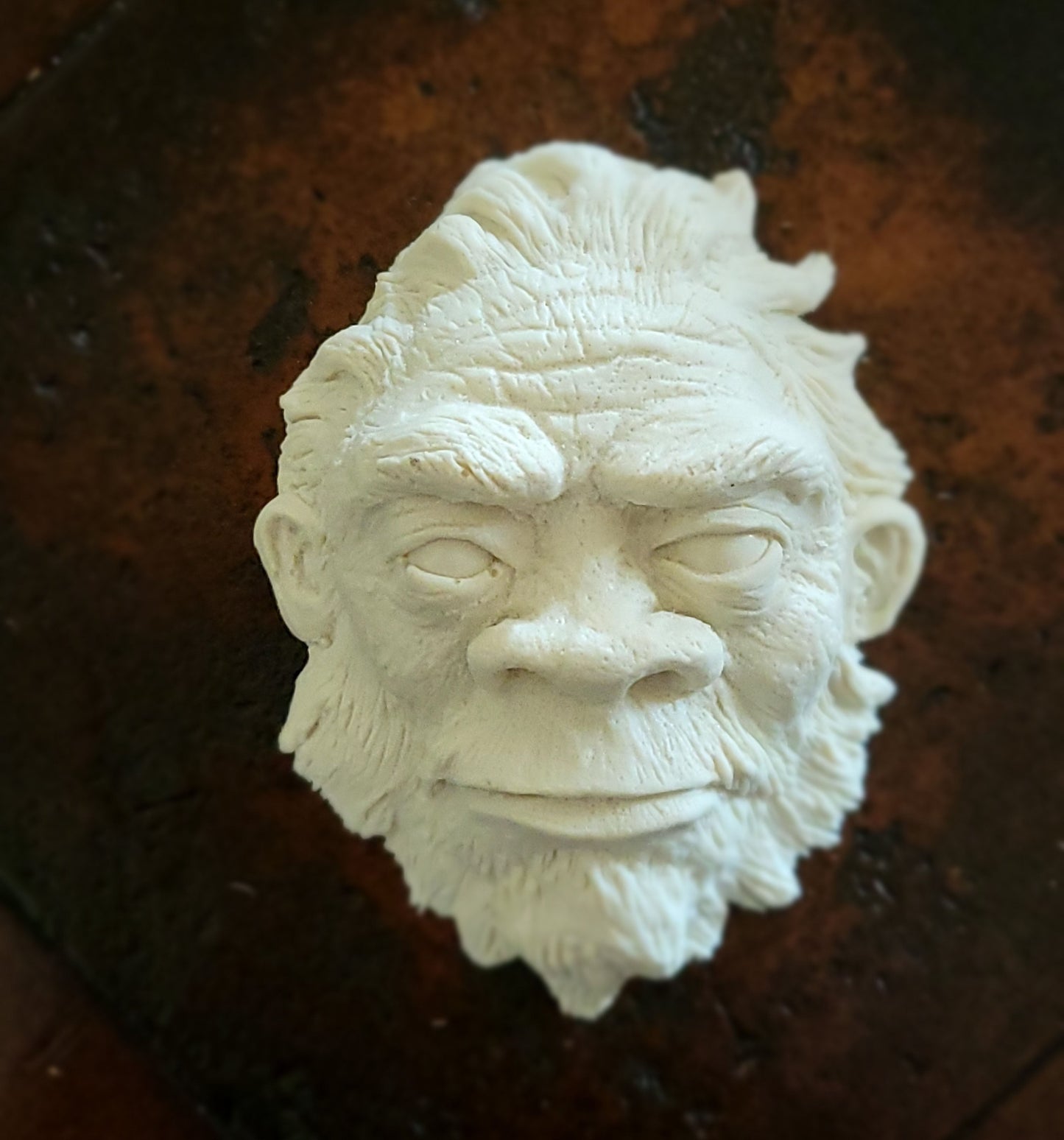 Unpainted Bigfoot 3D magnet