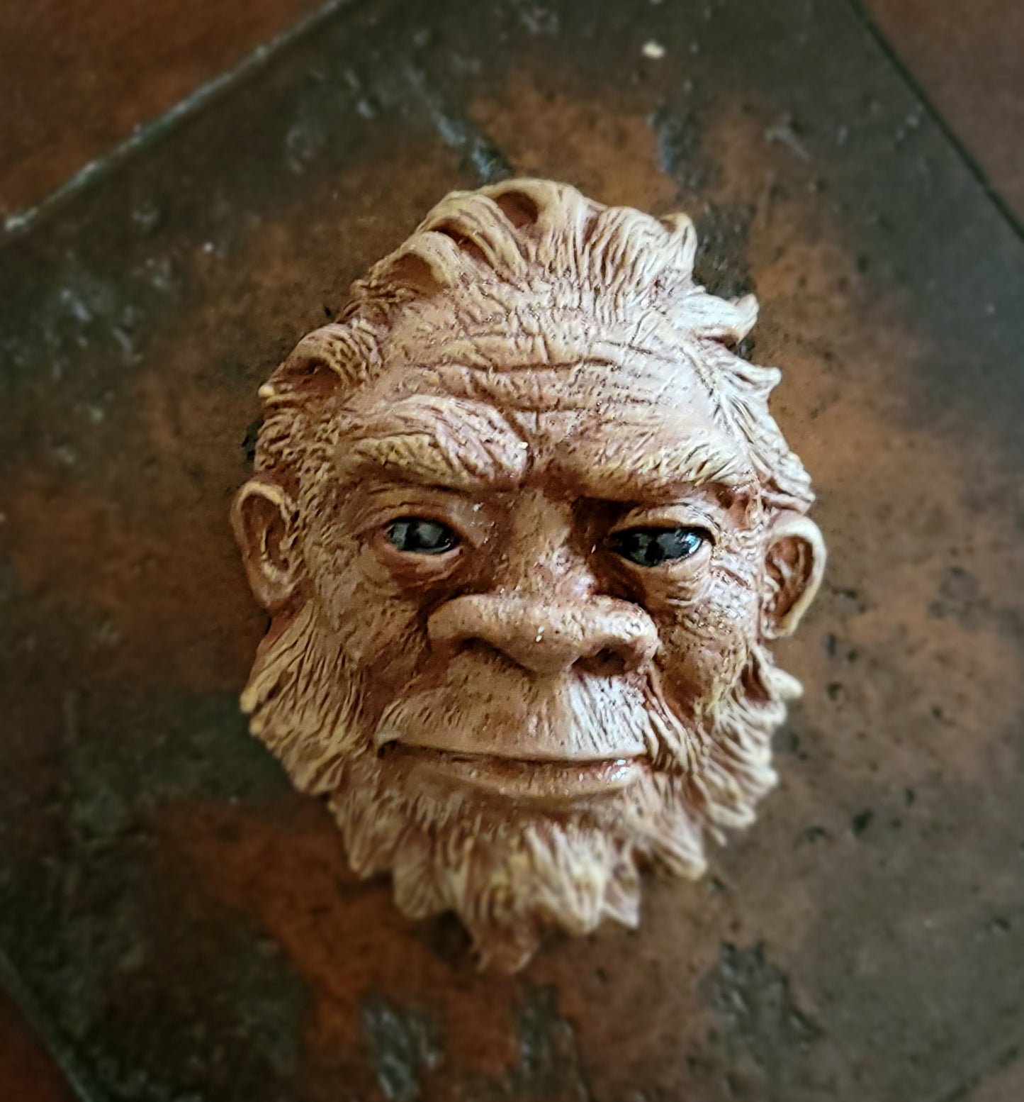 Light Brown Bigfoot 3D magnet
