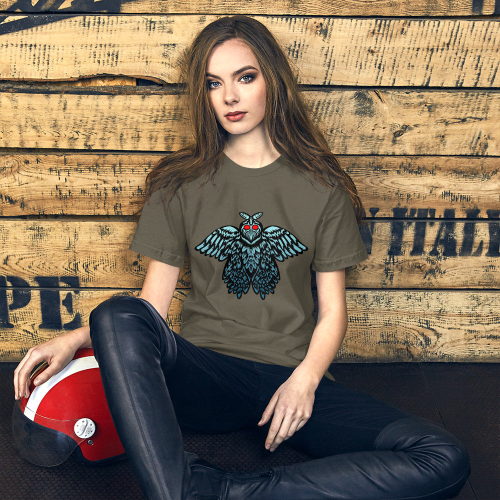Army Mothman Unisex t-shirt cryptidcurosities