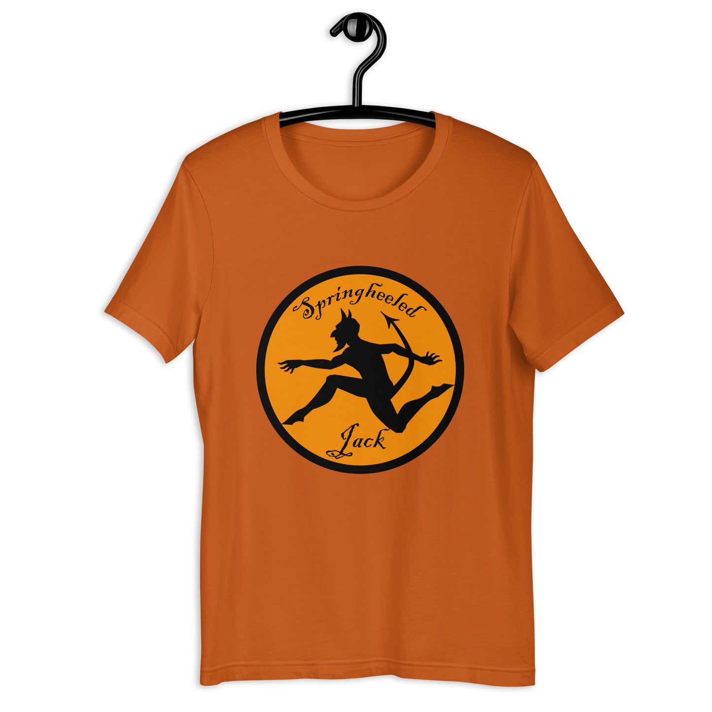 Springheeled Jack Unisex t-shirt cryptidcurosities