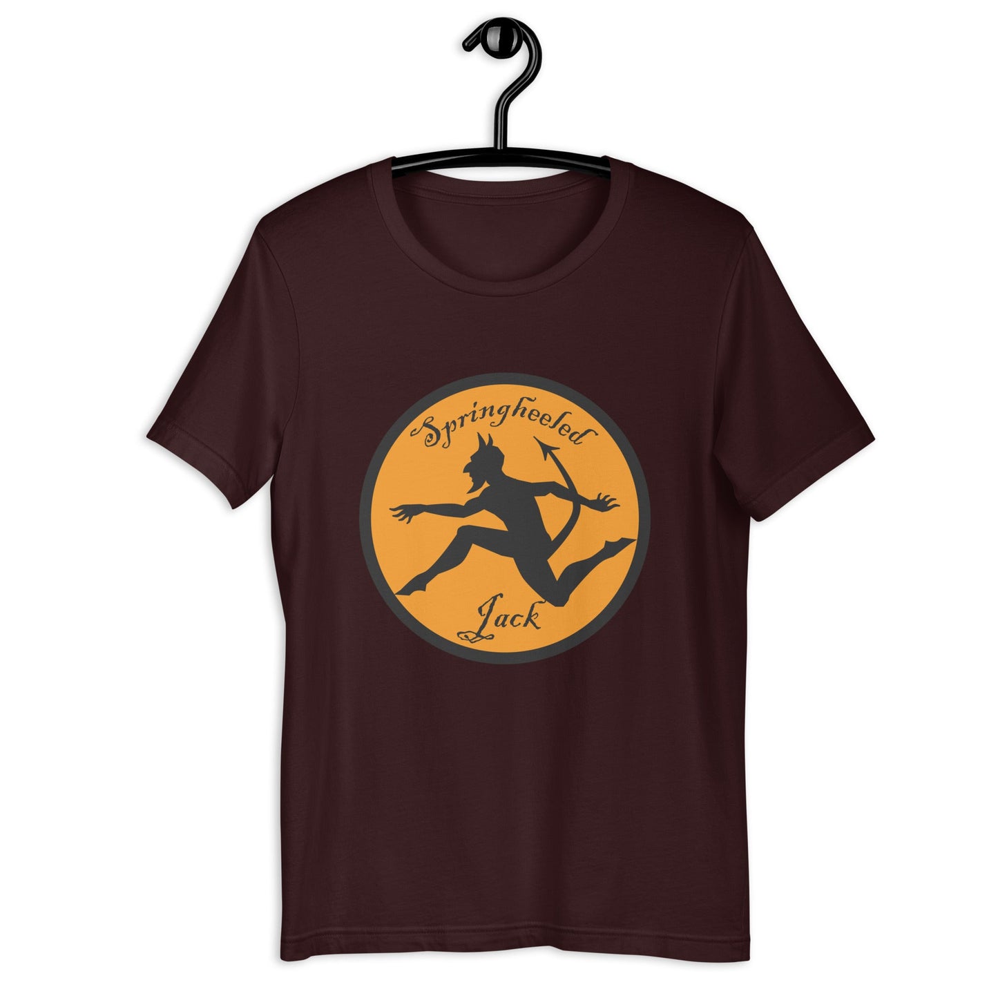 Springheeled Jack Unisex t-shirt cryptidcurosities