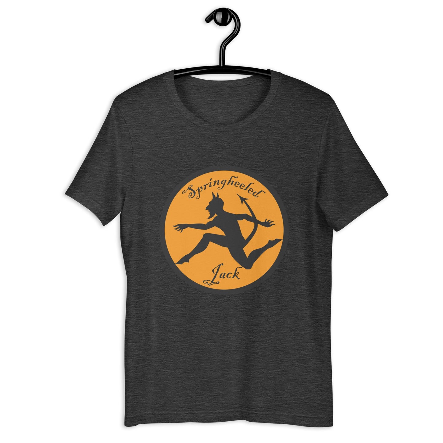 Springheeled Jack Unisex t-shirt cryptidcurosities
