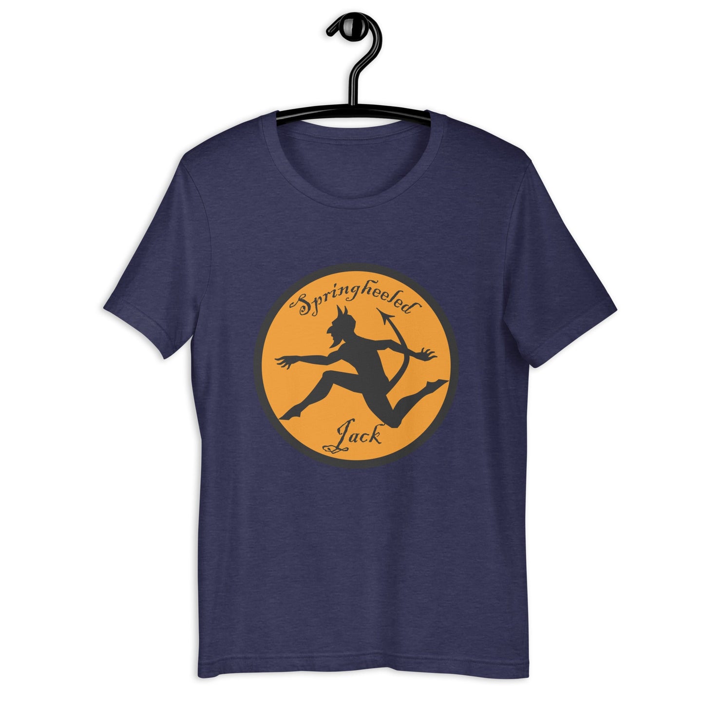Springheeled Jack Unisex t-shirt cryptidcurosities