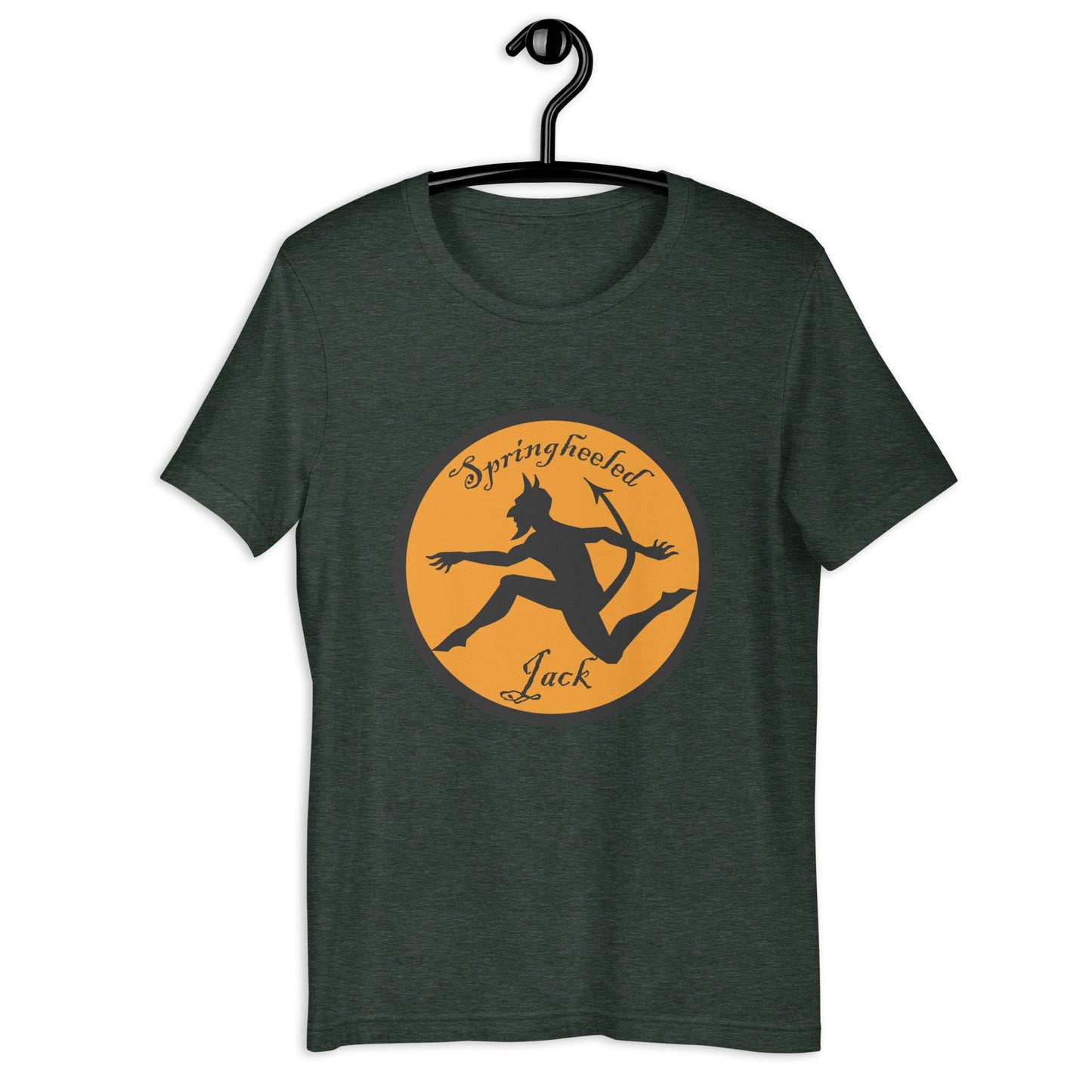 Springheeled Jack Unisex t-shirt cryptidcurosities