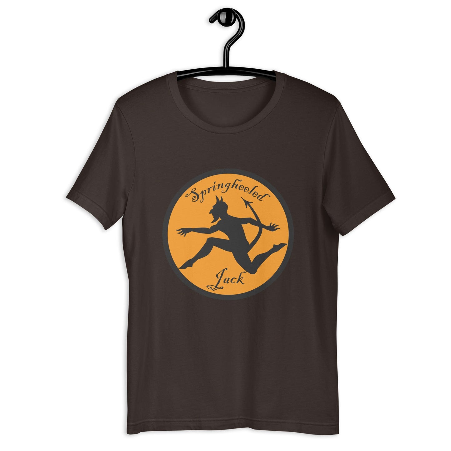 Springheeled Jack Unisex t-shirt cryptidcurosities