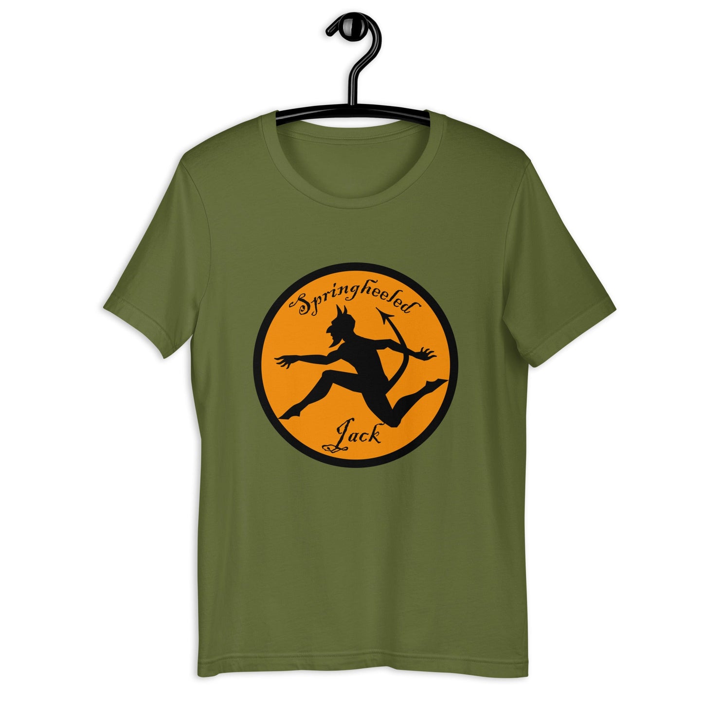 Springheeled Jack Unisex t-shirt cryptidcurosities