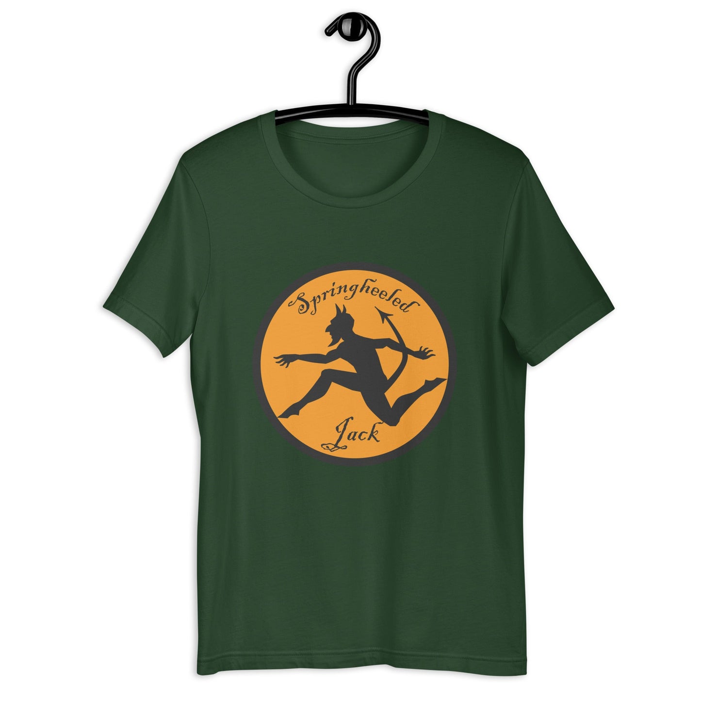 Springheeled Jack Unisex t-shirt cryptidcurosities