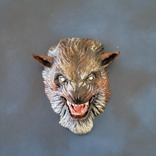 Angry Werewolf 3D Sculpted Magnet