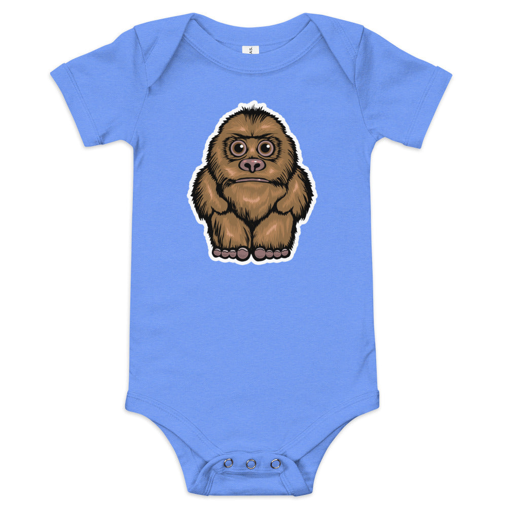 Chibi Bigfoot Baby short sleeve one piece