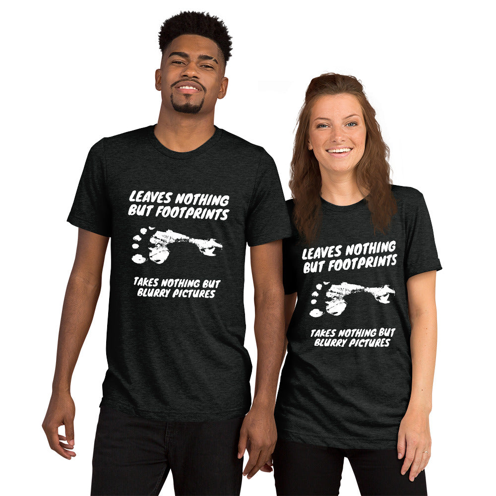 Leaves Nothing but Footprints Short sleeve t-shirt