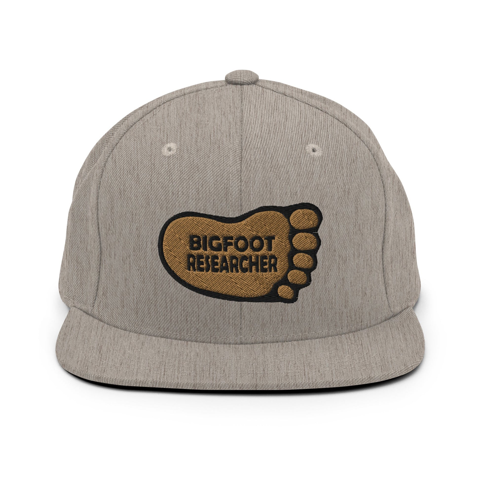 Heather Bigfoot Researcher Snapback Hat cryptidcurosities