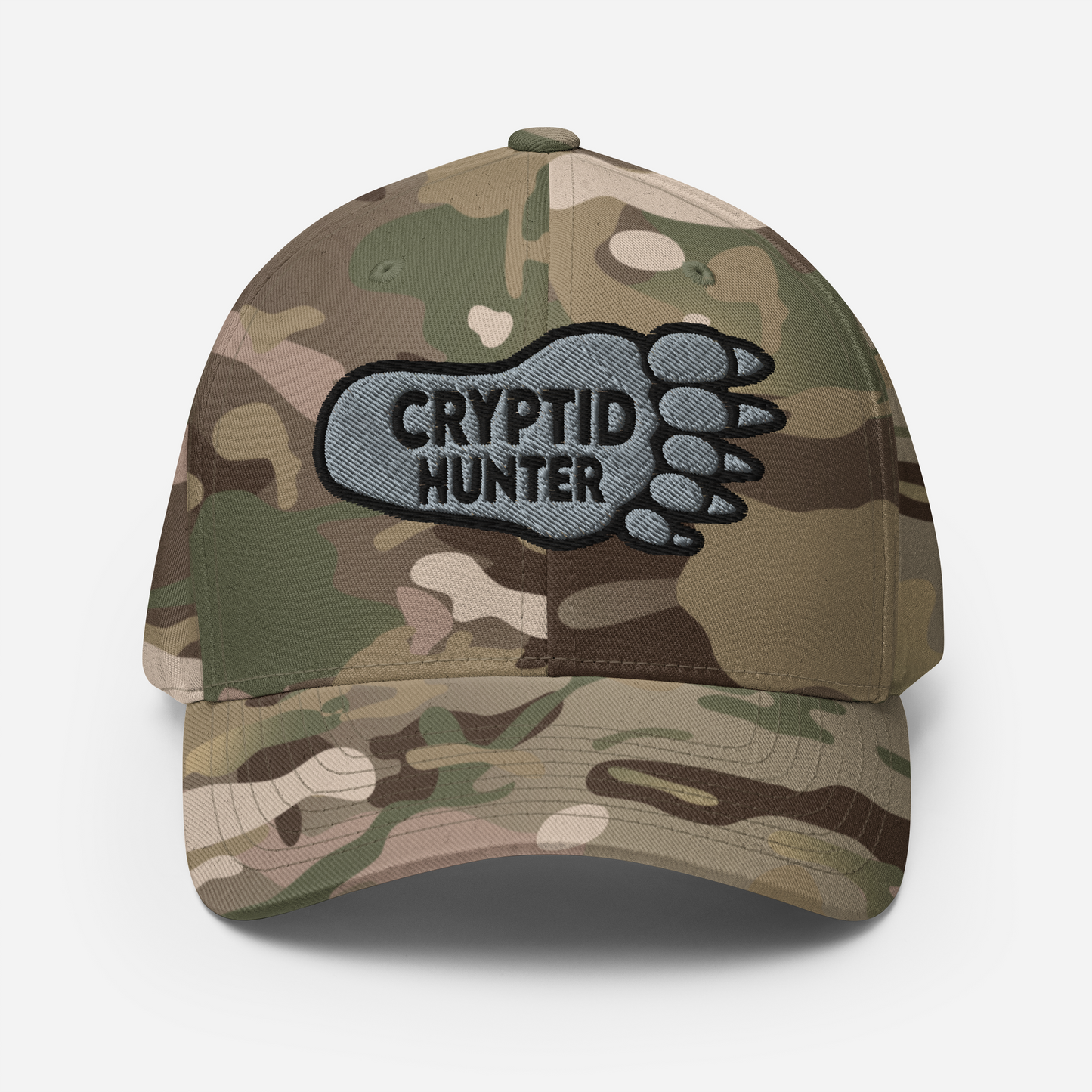 MultiCam Green Cryptid Hunter Structured Twill Cap cryptidcurosities