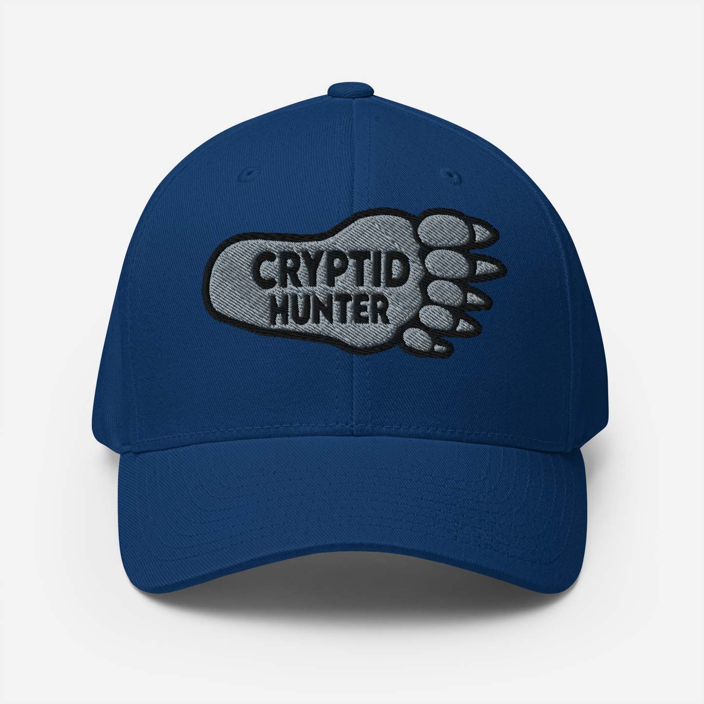 Royal Blue Cryptid Hunter Structured Twill Cap cryptidcurosities