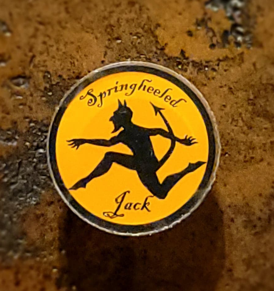 Springheeled Jack Acrylic Pin cryptidcurosities